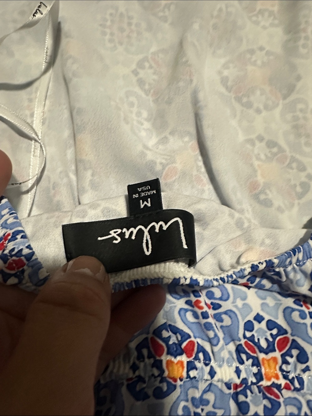Lulus Patterned Halter Crop Top - Picture 5 of 5